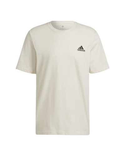 T-shirt med kortärm Herr Adidas Essentials Feelcomfy Beige