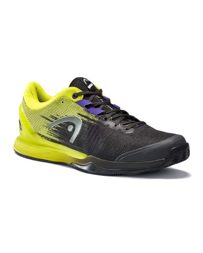 Miesten tenniskengät Head Sprint Pro 3.0 Ltd. Clay Musta