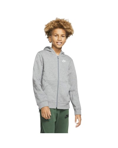 Veste de Sport pour Enfants Nike Sportswear Club Gris clair
