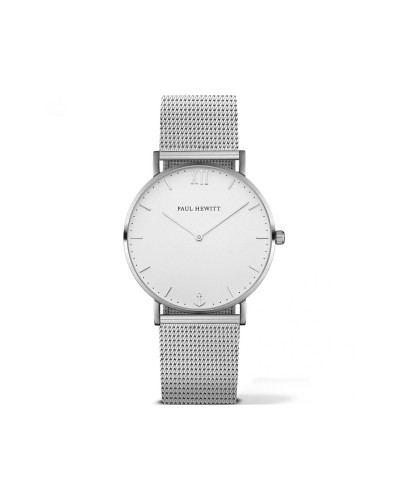 Miesten rannekellot Paul Hewitt SA-S-ST-W-4M Hopeinen (Ø 36 mm)