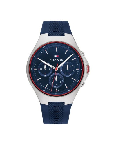 Herrenuhr Tommy Hilfiger Silberfarben (Ø 44 mm)
