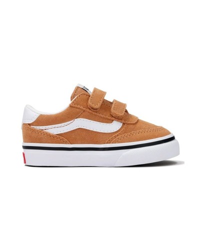 Scarpe da Tennis Casual Uomo Vans Brooklyn Ls V Sued Marrone