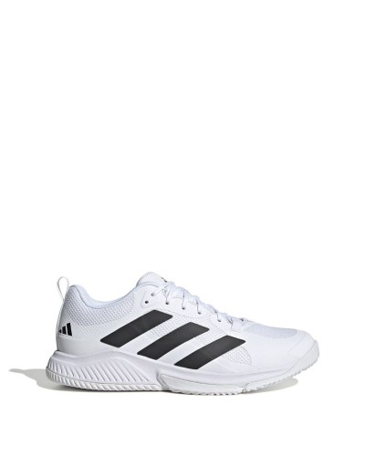 Miesten rennot kävelykengät Adidas Court Team Bounce 2.0 Valkoinen 46