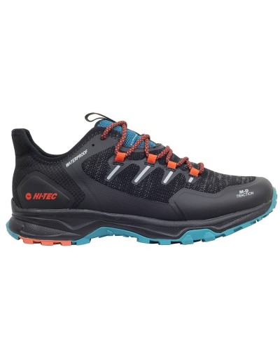 Zapatillas de Hombre para Caminar Hi-Tec Trek Wp Negro