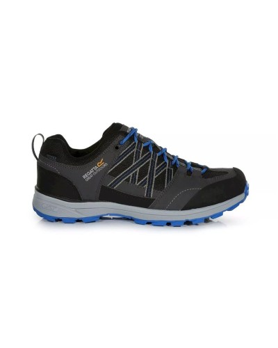Men's trail running shoes (mountain running) Regatta Samaris Low Black