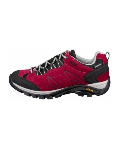 Scarpe da Donna per Camminare Brütting Mount Bona Low Rosso Scuro