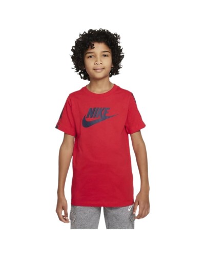 Barn T-shirt med kortärm Nike Röd