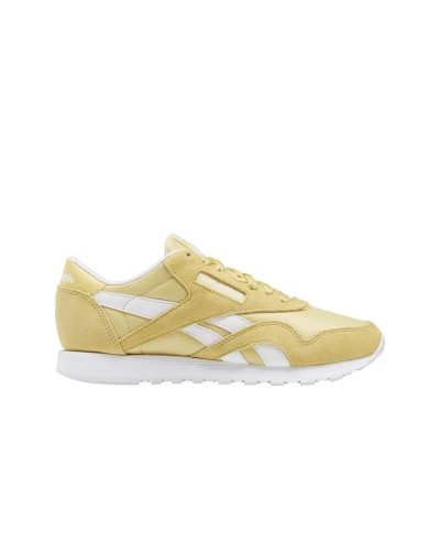 Women’s Casual Trainers Reebok Classic Nylon Yellow