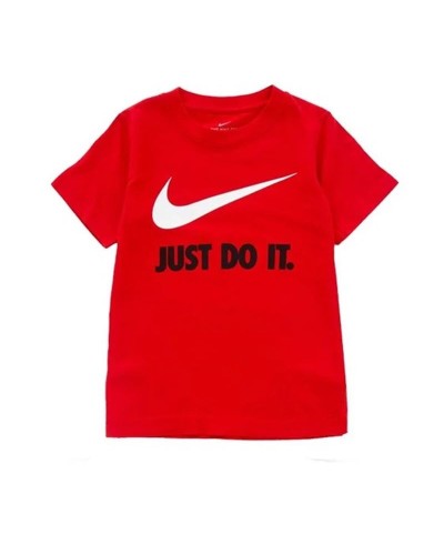 T shirt à manches courtes Enfant Nike Swoosh Rouge