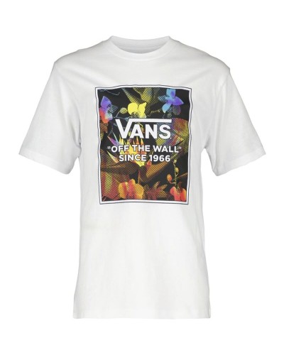 Barn T-shirt med kortärm Vans Vit