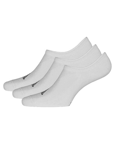 Calcetines Tobilleros Deportivos Kappa Blanco 3 pares