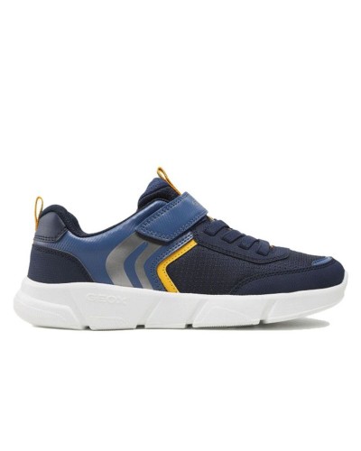 Sports Shoes for Kids Geox J Aril Bungee Navy Blue