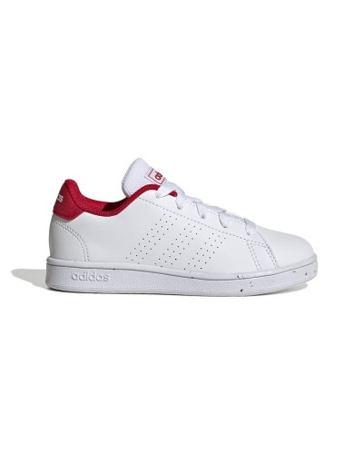Chaussures de Sport pour Enfants Adidas Advantage Blanc