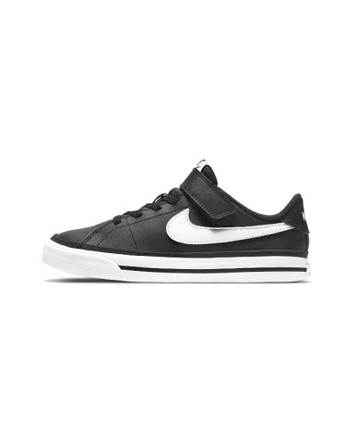 Zapatillas Deportivas Infantiles Nike Court Legacy Negro