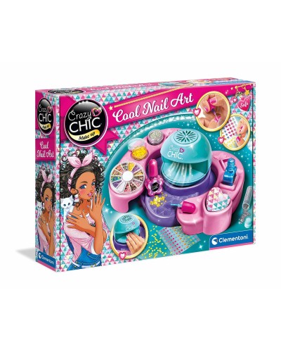 Set dei Manicure Clementoni Cool Nails Art Multicolore