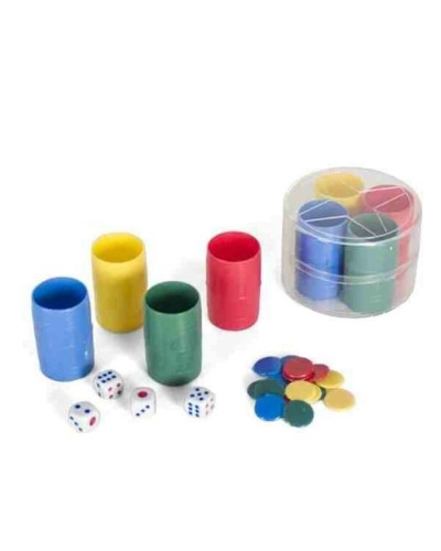 Gobelet avec pièce de etit chevaux Gerimport (4 Unités)