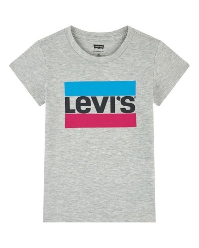 Child's Short Sleeve T-Shirt Levi's SPORTSWEAR LOGO TEE Grey