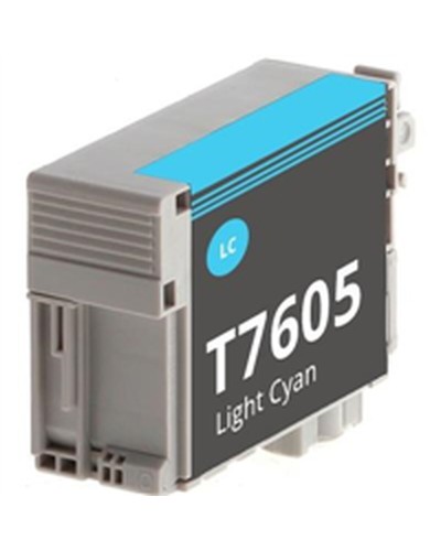 Cartuccia d'inchiostro compatibile Epson T7605 Azzurro