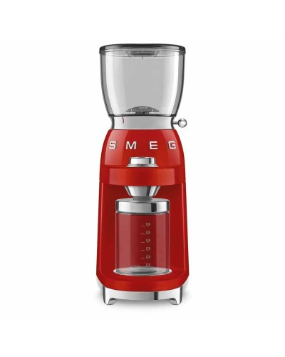 Elektrische Grinder Smeg CGF11RDEU Rood Transparant 150 W 350 g