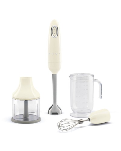 Multifunktions Handmixer mit Zubehör Smeg HBF03CREU Creme 700 W