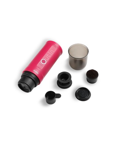Draagbare Koffiezetapparaat Outin OUTINPINK Roestvrij staal 50 ml 80 ml