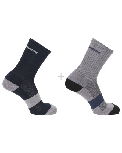 Sportsokken Salomon Evasion Crew Grijs 2 paar