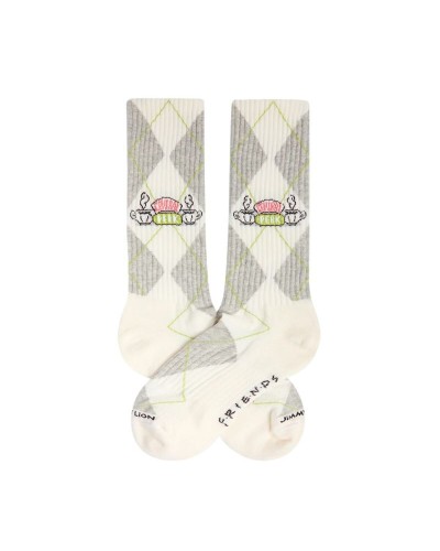 Calcetines Deportivos Jimmy Lion Athletic Friends Central Perk Blanco