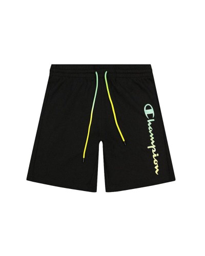 Short de Sport Champion Bermuda Noir Homme