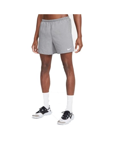 Pantaloncino Sportivo Nike Challenger M Grigio Uomo