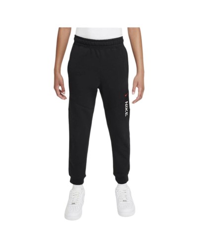 Lange Sporthose Nike Sportswear Hybrid Schwarz