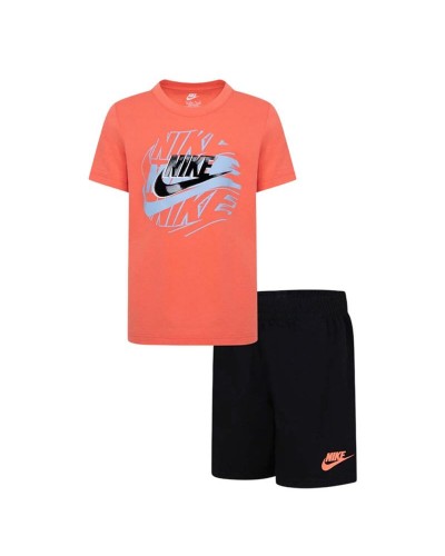 Completo Sportivo per Bambini Nike Nsw On The Move Jrsy Set