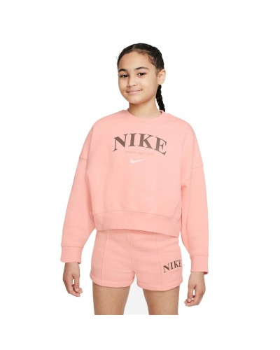 Sweatshirt zonder Capuchon voor Meisjes Nike Sportswear Trend  Roze