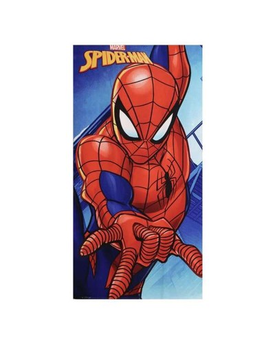 Strandhanddoek Spider-Man Blauw 70 x 140 cm