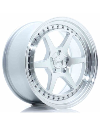 Auton renkaan vanne Japan Racing JR431885F15X1572SM Hopeinen 18" ET35 ET15 CB 72,6