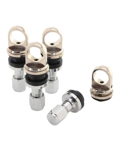 Kit de valves pour pneu Japan Racing V2 Noir Aluminium Capteur de pression