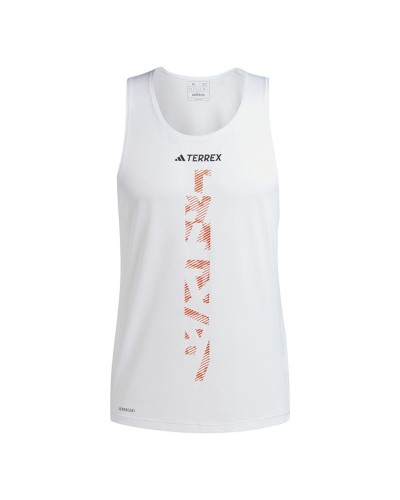 Camiseta de Tirantes Mujer Adidas IW6682 Blanco (S)