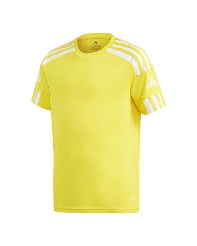Maillot de Football à Manches Courtes pour Enfants Adidas GN5744 Jaune (15-16 Ans)