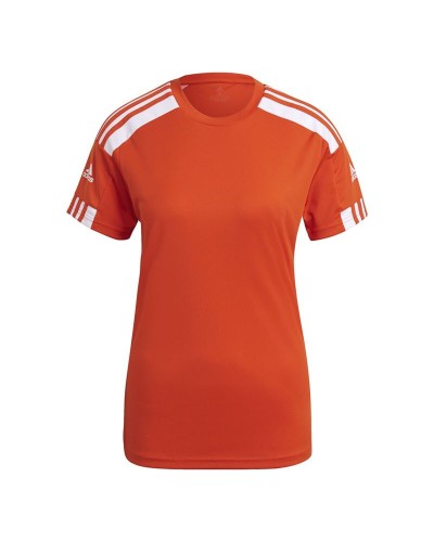 Camiseta de Manga Corta Mujer Adidas GN8087 Naranja (S)