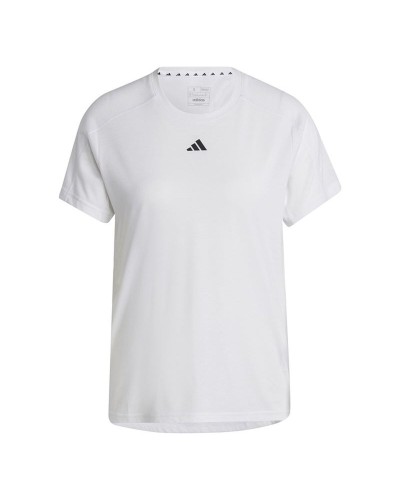 Camiseta de Manga Corta Mujer Adidas HR7796 Blanco (XS)
