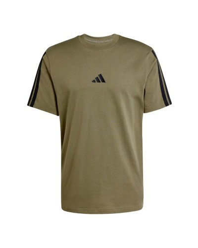 Maglia a Maniche Corte Uomo Adidas JW1947 Oliva