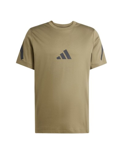T-shirt à manches courtes homme Adidas JC7921 Marron Clair
