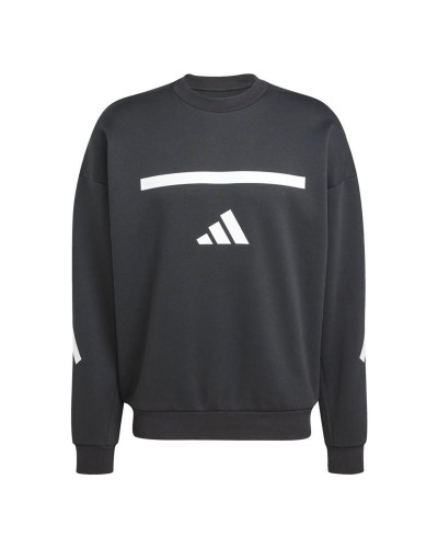 Herren Sweater mit Kapuze Adidas Z.N.E. Crw Schwarz