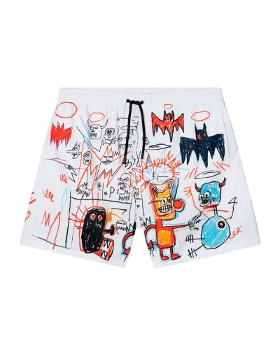 Herren Badehose Jimmy Lion BASQUIATBATMANSWIM-MULTICOLOR