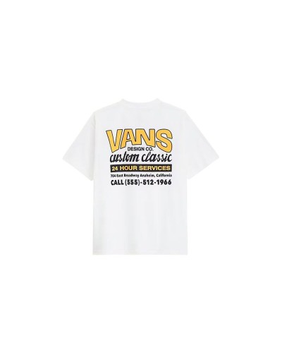 T-shirt à manches courtes homme Vans VN000M60FLB1 Blanc