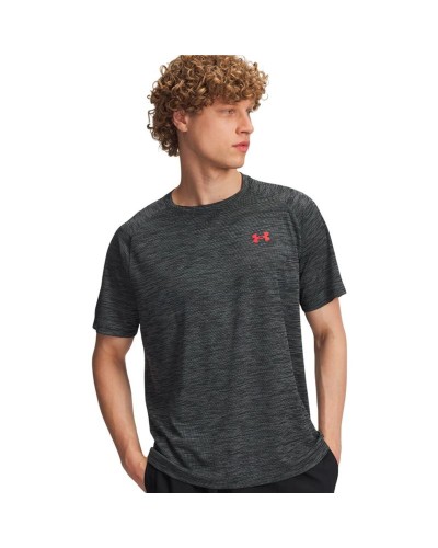 Maglia a Maniche Corte Uomo Under Armour 1382796-002 Grigio scuro (L)
