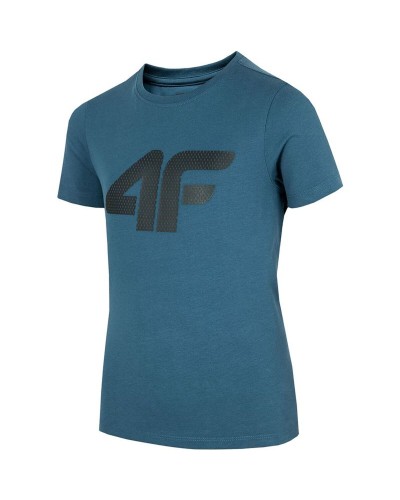 T-Shirt met Korte Mouwen voor kinderen 4F HJZ22-JTSM002-32S