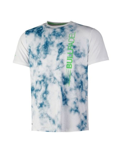 Heren-T-Shirt met Korte Mouwen Bullpadel MAREN-012 Wit