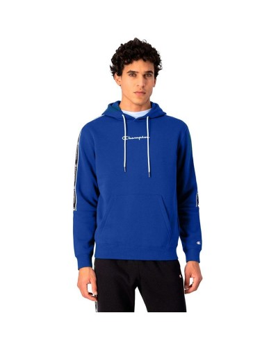 Felpa con Cappuccio Uomo Champion Champion Legacy Azzurro