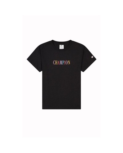 Camiseta de Manga Corta Mujer Champion 116524-KK001 Negro (S)