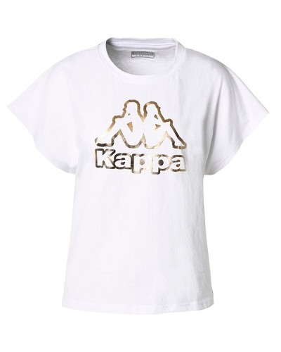 T-shirt à manches courtes femme Kappa 34151UW-001 Blanc (XS)